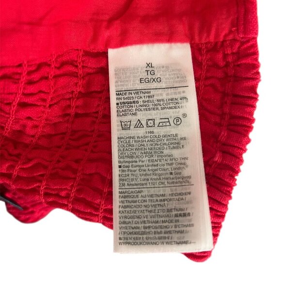 The GAP Set of 2 Linen Cotton Cropped Tube Tops US XL - Picture 6 of 6